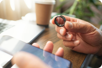 Ring in hand