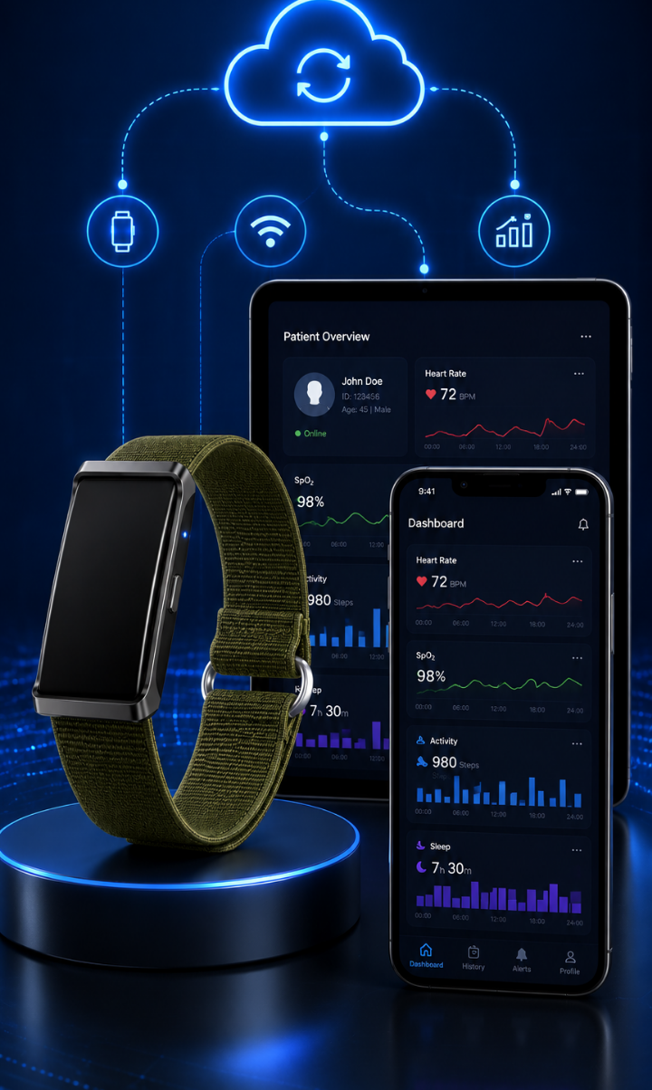 PIVVOT smart wearable patient monitoring device
